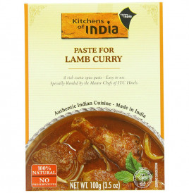 Kitchens Of India Paste For Lamb Curry   Box  100 grams